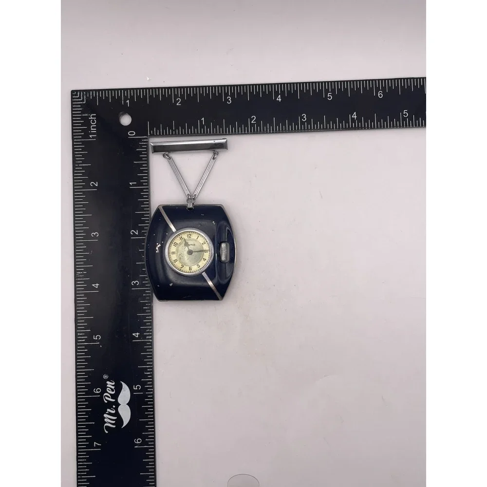 Vintage Ingraham Pin Watch Wind-Up